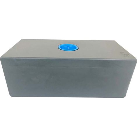 Plast'Up Rotomoulage – Réservoir de chasse d'eau 45L – Polyéthylène rotomoulé ultra-robuste – Installation horizontale/verticale – Bouchon de visite Ø 120 mm