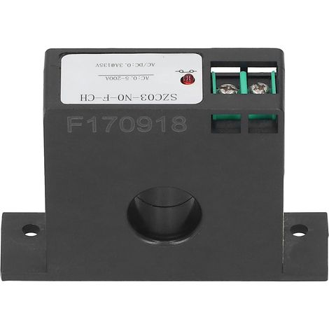Interrupteur de détection de courant alternatif auto-alimenté SZC03-NO-F-CH 0,5-200 A à inductance mutuelle (1/5)