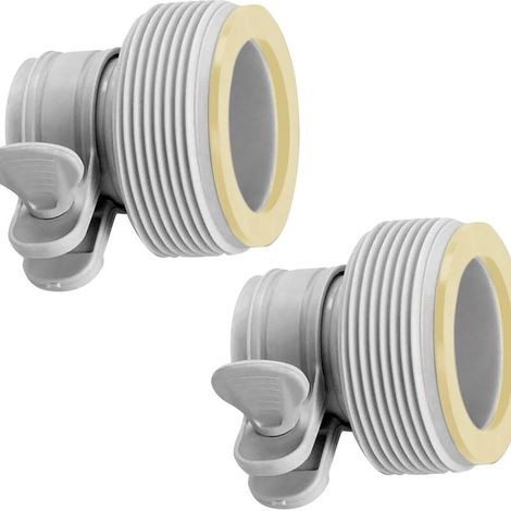 Interface de pompe à filtre - Jeu d'adaptateurs de 2 32-38 mm (1/4)