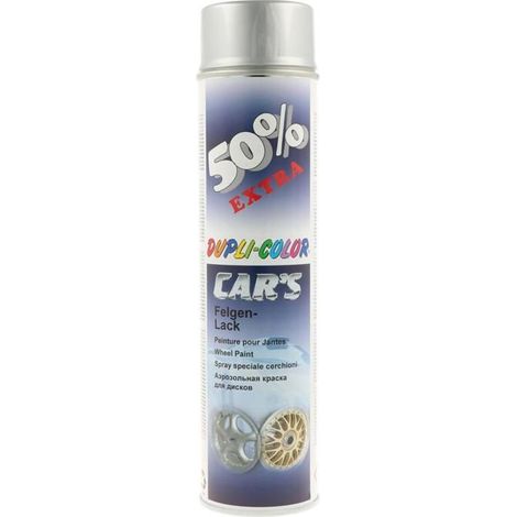PEINTURE JANTES ARGENT DUPLI CARS 600 ML