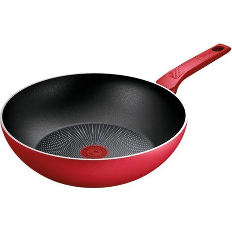 Padella wok Daily Expert 28 cm rossa - C2891902 - Tefal