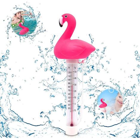 Thermomètre flottant pour piscine, thermomètre flottant pour piscine avec corde, thermomètre pour spa de piscine, thermomètre sans fil pour piscine a (1/5)