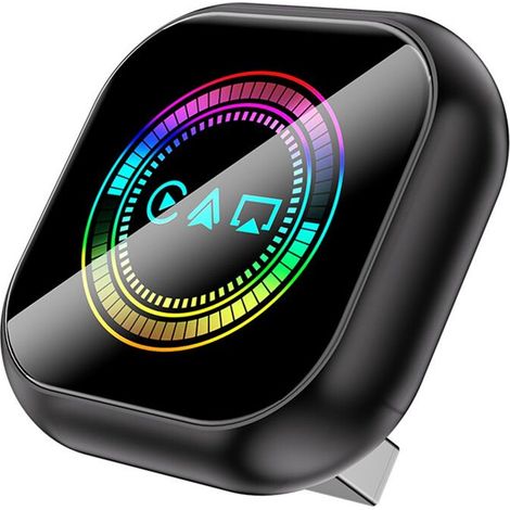Este adaptador inalámbrico CarPlay 3 en 1 es compatible con AirPlay, Smart CarPlay, Android Auto y adaptadores USB. Es un adaptador plug-and-play que convierte CarPlay con cable en inalámbrico. (1/3)
