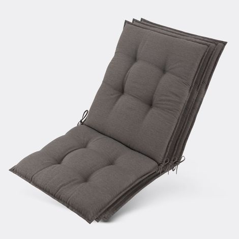 3er Set Sun-NL Niederlehner Auflage 100x50x8cm Taupe