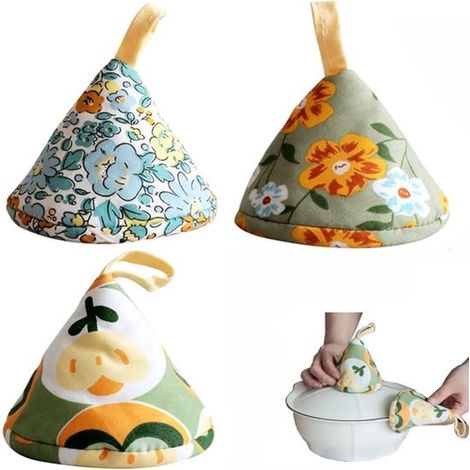 Gants de cuisine lot de 3 micro-ondes résistant chaleur (1/5)