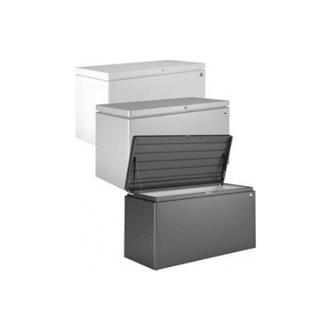 ARCON BAUL METALICO BIOHORT LOUNGEBOX 160 COLOR GRIS CUARZO METALIZADO (1/4)