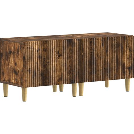 TV-Schrank Raucheiche Holzwerkstoff vidaXL (1/5)