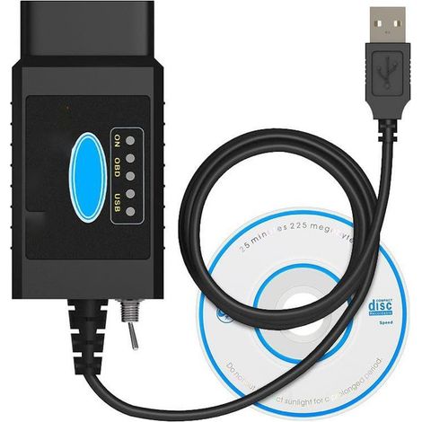 Câble de diagnostic ELM327 pour voitures Ford, Mazda, Lincoln et Mercury (1/5)