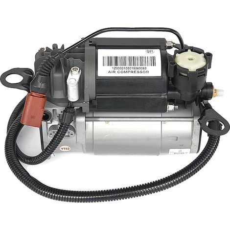 Bomba compresora de suspensión neumática, compatible con Audi, longitud del artículo: 32,5 cm (1/5)