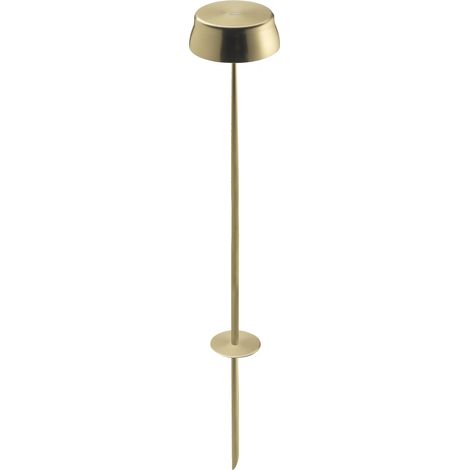 Zafferano SISTER LIGHT Picchetto Wi-fi Lampada da terra smart Oro ricaricabile e dimmerabile (1/2)