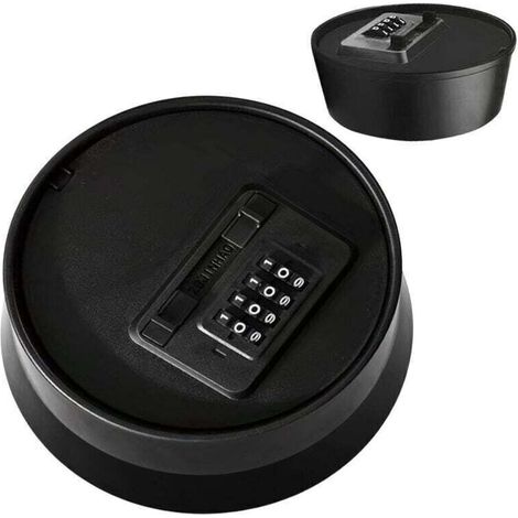 Bypass safe with lock, external key box, waterproof combination latch, code design (1/4)