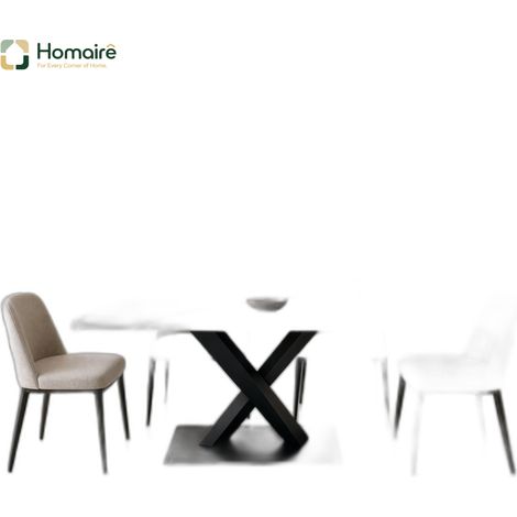 MDF Metall Regal Weiß 160 x 80 x 75 cm HOMAIRE (1/5)