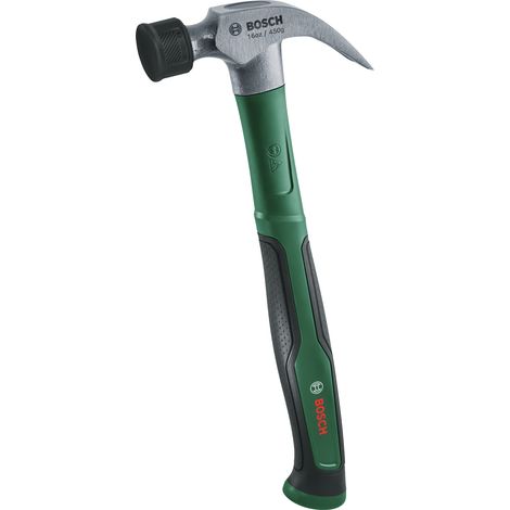 Bosch Hand Tools Claw Hammer 450 g / 16 oz + soft bumper 1600A034GK