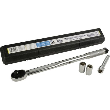Jeu de clés dynamométriques cartrend 146002 avec cliquet réversible 1/2 (12.5 mm) 40 - 210 Nm 1 pc(s) (1/5)