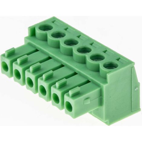 Bornier pour CI RS PRO 6 contacts 1 rangée(s) pas de 3.81mm (1/3)