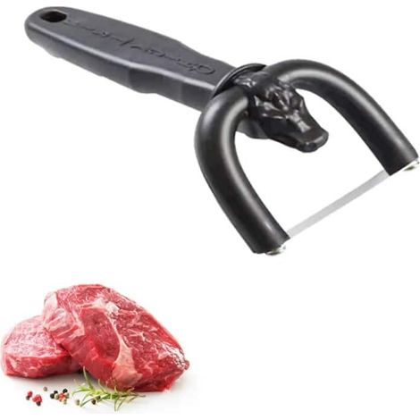 Pelapatate XXL per rimuovere il grasso dalla carne, coltello per tagliare il kebab (1/5)