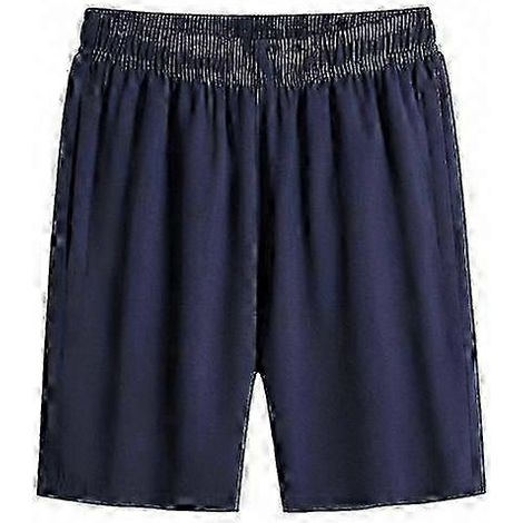 Short homme taille décontractée pour l'été, short de sport léger à taille élastique, entrejambe profond, poches latérales, tissu respirant (1/5)