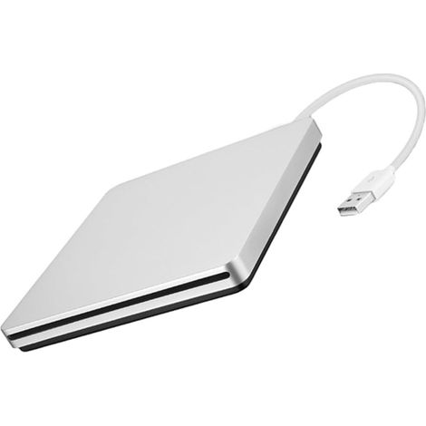 Graveur DVD 3.0 Abs Ordinateur 8X pour USB Externe Argenté Portable (1/5)
