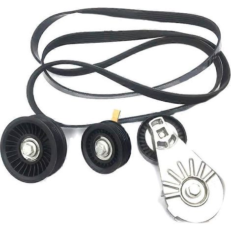Kit de tendeur de poulie de courroie d'entraînement LR091610 pour Land Rover Discovery 4, Range Rover 2013-, RR Sport 2014-, Velar 5.0 LR035544-SFYGV (1/5)