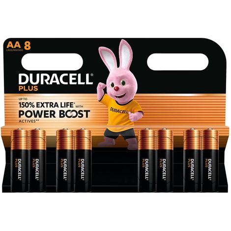 Duracell S30944 Plus Power + Power Boost AA x 8 S30944 DUR2370
