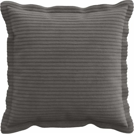 vidaXL Funda de almohada 6 uds. HOUTEN Gris oscuro 40 x 40 cm pana (1/2)