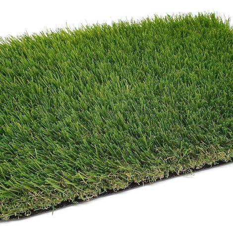 Césped Artificial Vieste PREMIUM 35mm - Césped sintético, Acolchado y Confortable 2 x 4 metros: 8 m2 - (1/4)