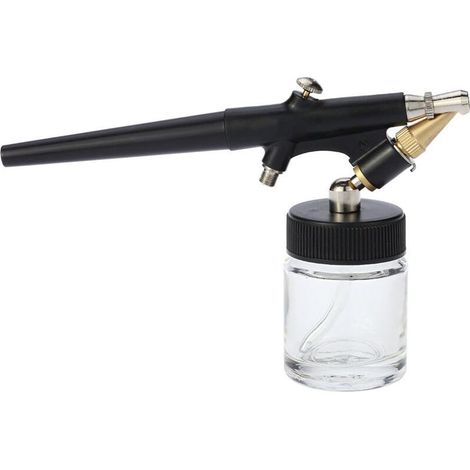 Kit de brosse à Air aérographe à alimentation par Siphon à haute atomisation pour maquillage, peinture artistique, tatouage, pistolet à peinture en aérosol de 0.8mm (1/5)