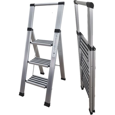 Codiven Escalera domestica aluminio rubik 3-peld.en-131