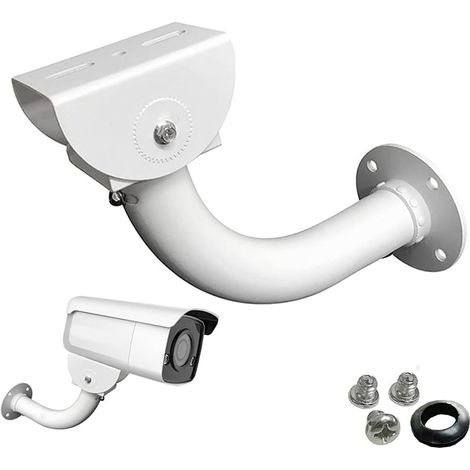 Support mural universel réglable pour caméras de sécurité CCTV/caméras IP/caméras dôme avec fixation en forme de J