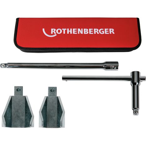 ROTHENBERGER Jeu de clés pour robinet d'évier, SW36+47, avec poignée et extension - 100108