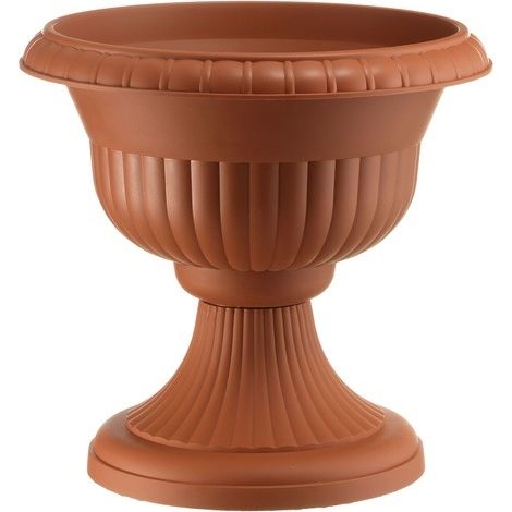 Maceta con soporte terracota (1/4)
