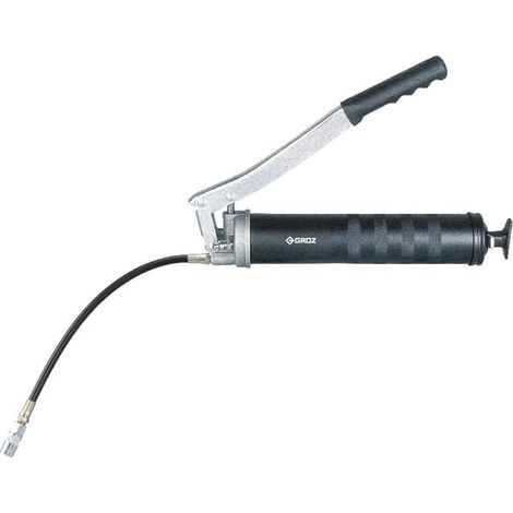 Pistola de engrase manual HD Groz, 400 g con manguera 42721GROZ