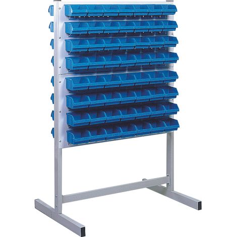 Rack double face équipé de bacs 1L - 5201411