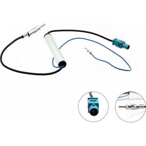 Separatore d'antenna Fakra-DIN VW, Audi, Seat, Skoda, BMW 2002- (1/3)