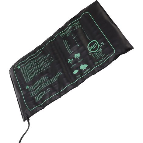 Tapis Chauffant Hydroponique, Matelas de Chauffage Étanche, Prise EU 220V, Chauffe Uniforme pour Germination, Accessoire de Jardin Intérieur (1/5)