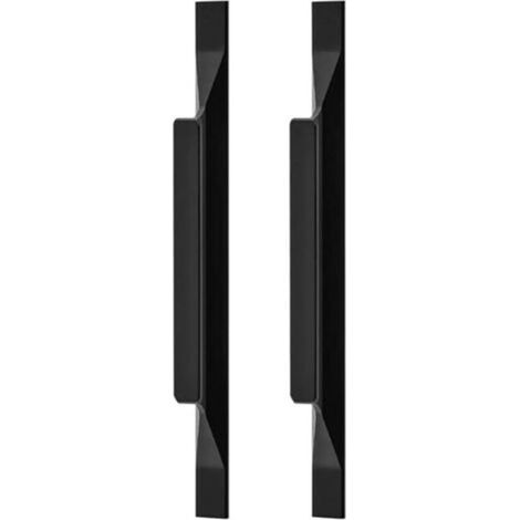 2x Poignées Européennes en Alliage D'aluminium Armoires de Cuisine Tire Poignées de Penderie Tirette Longueur Totale 160mm, Distance du Trou 96mm (1/5)