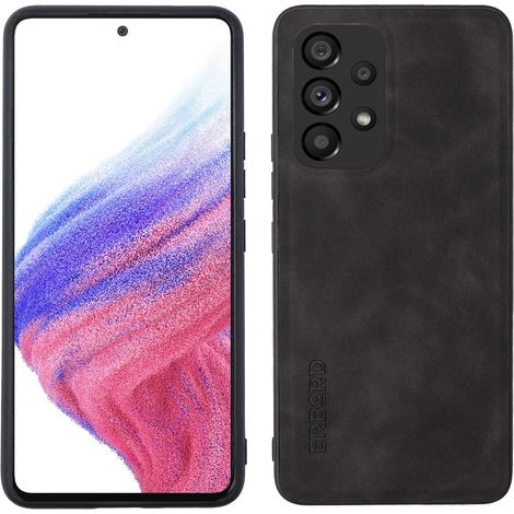 Samsung Galaxy A53 Hülle, erbord Business, mit Kfz-Halterung, grau (1/5)