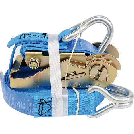 Zweiteiliges Spanngurt-Set 5 m, 25 mm, 500 daN