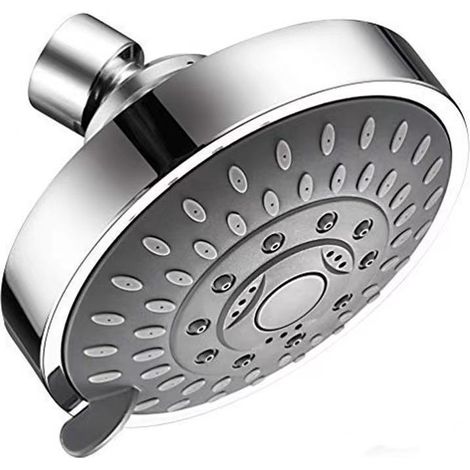 Pommeau douche rond 15cm ABS pour montage mural plafond (1/5)