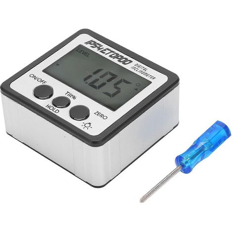 Digitaler Winkelmesser/Neigungsmesser/Wasserwaage mit Magnetfuß für die Holzbearbeitung