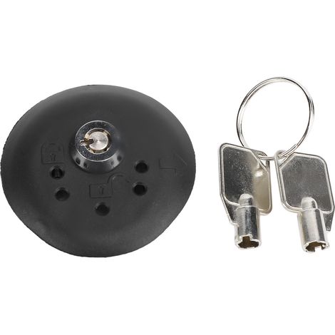 Gaz de Verrouillage de Porte de Carburant, Gaz de Verrouillage de Porte de Carburant BU5Z 9C268 B Gaz de Verrouillage de Carburant Puissant avec 2 Clés pour Véhicule. (1/5)