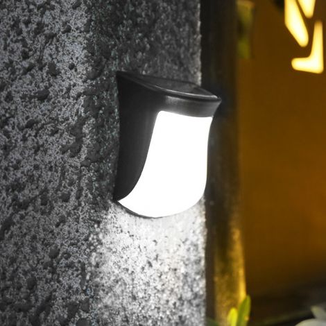 Lampes solaires d'extérieur, lot de 1, étanches, pour jardin.-AquaForge (1/5)