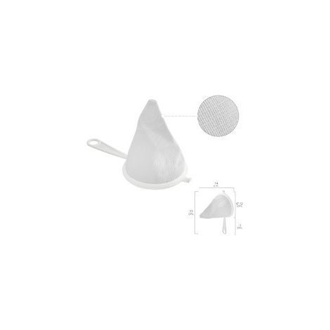 ORYX colador tela franela armazón de plastico ø 12 cm. , Colador Estameña Tela Franela Armazón Plastico- Diámetro boca: 12 cm.- Con 1 gancho para facilitar su uso.