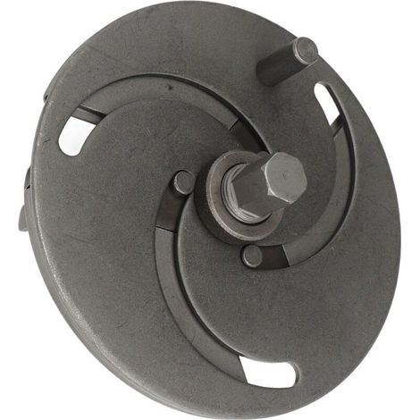 Accessoire de Retrait de Voiture, clé de Couvercle de Pompe à Carburant réglable 89-170mm 3 mâchoires Couvercle de réservoir Outil de Retrait de Bouchon de Pompe à Huile (1/4)