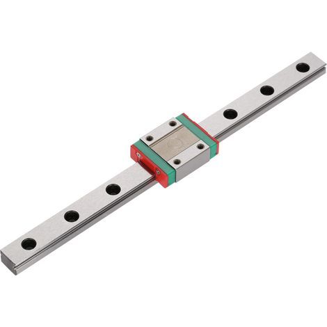 Guide de Rail linéaire Miniature LML12B, bloc coulissant de largeur 12mm (200mm), 1 pièce (1/5)
