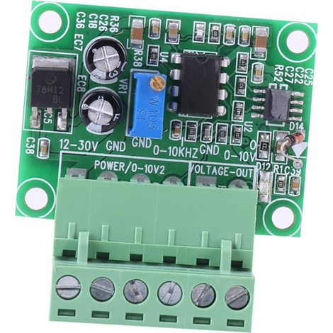 Convertisseur fréquence-tension 0-10 kHz vers 0-10 V, module F/V numérique-analogique (1/5)