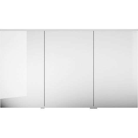 armoire de toilette burgbad Eqio avec éclairage LED à poser et (1/2)