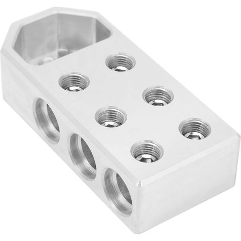 6-Loch-0GA-Aluminium-Autobatterieklemmen für Boote, Yachten und Wohnmobile – Hochleistungs-Anschlussklemmen (1/5)