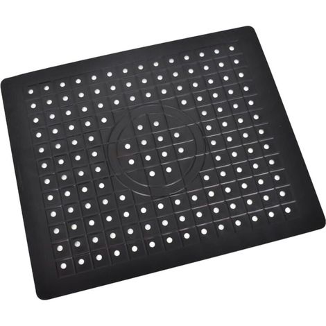 Tapis Fond Evier Protege Evier Cuisine Découpable Pliable Antidérapants Sink Mat Tapis de Protection en Silicone pour Tapis évier de Cuisine en Nid d'abeille pour Fond D'évier de Cuisine(Noir) (1/4)