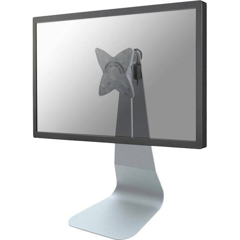 Neomounts FPMA-D800 Support sur pied pour écran 1 Écran(s) 25,4 cm (10) - 68,6 cm (27) argent réglable en hauteur, in (1/4)